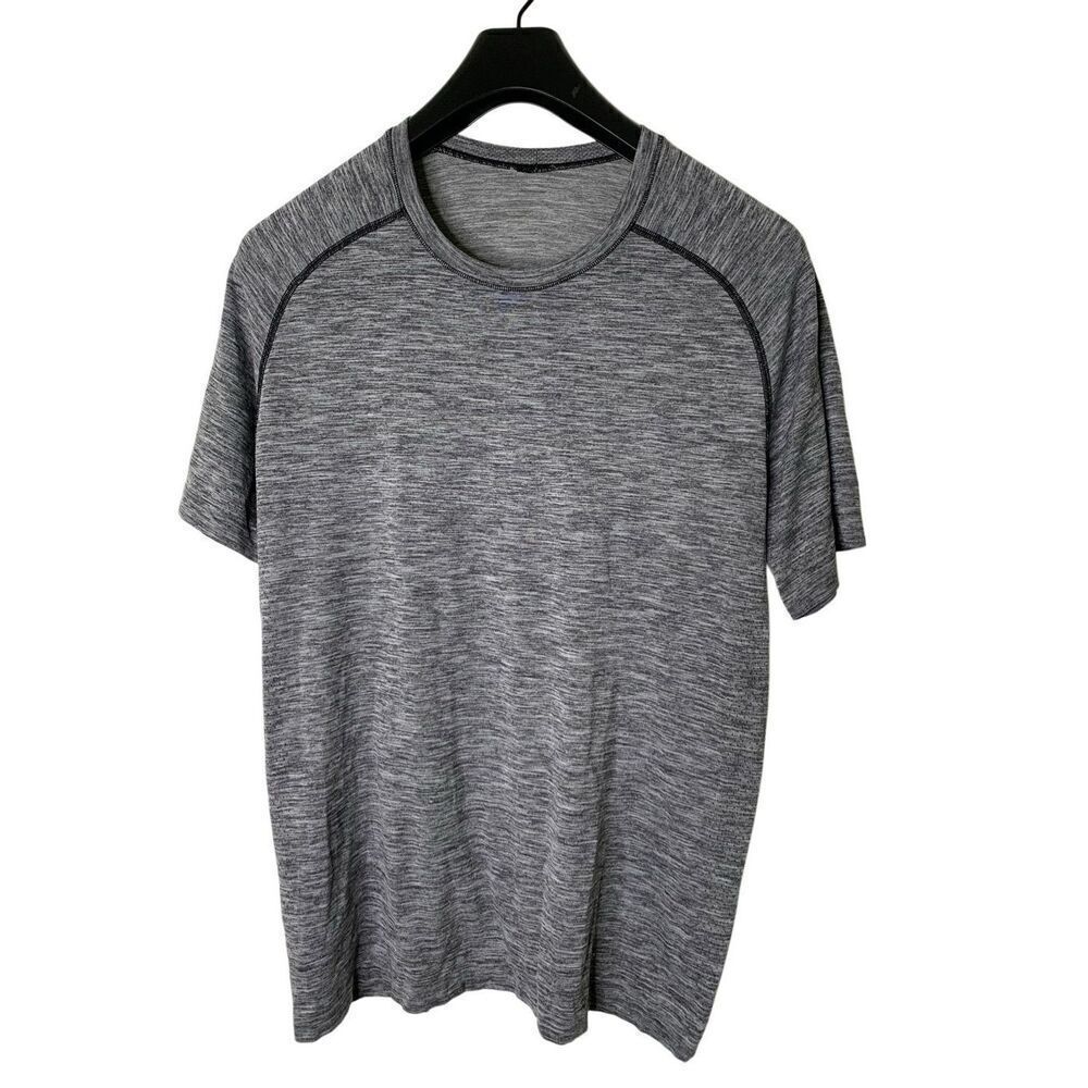 Lululemon metal vent tech t shirt gray men's size large